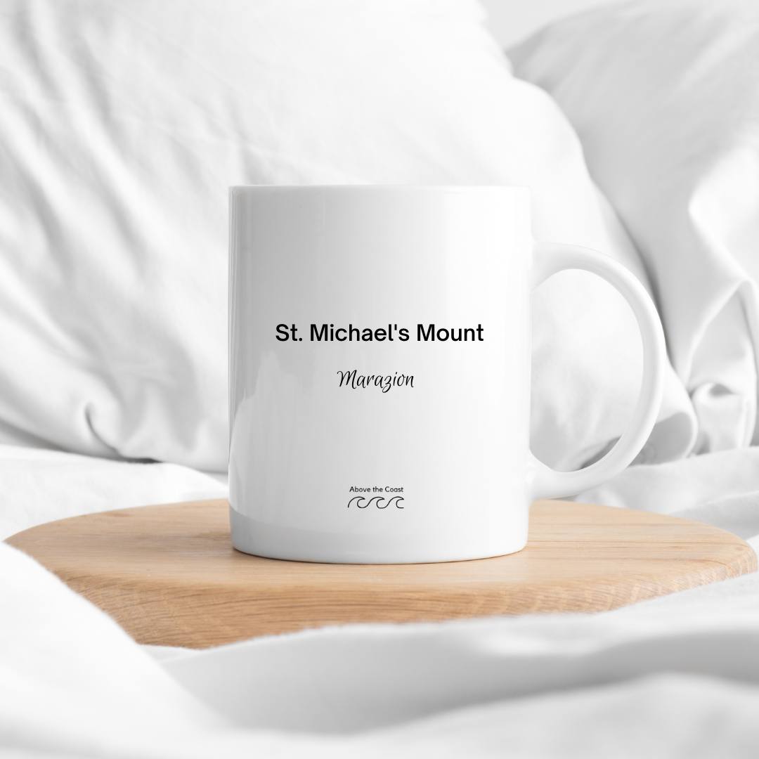 11oz  Ceramic Mug -  St Michael's Mount - Above the Coast